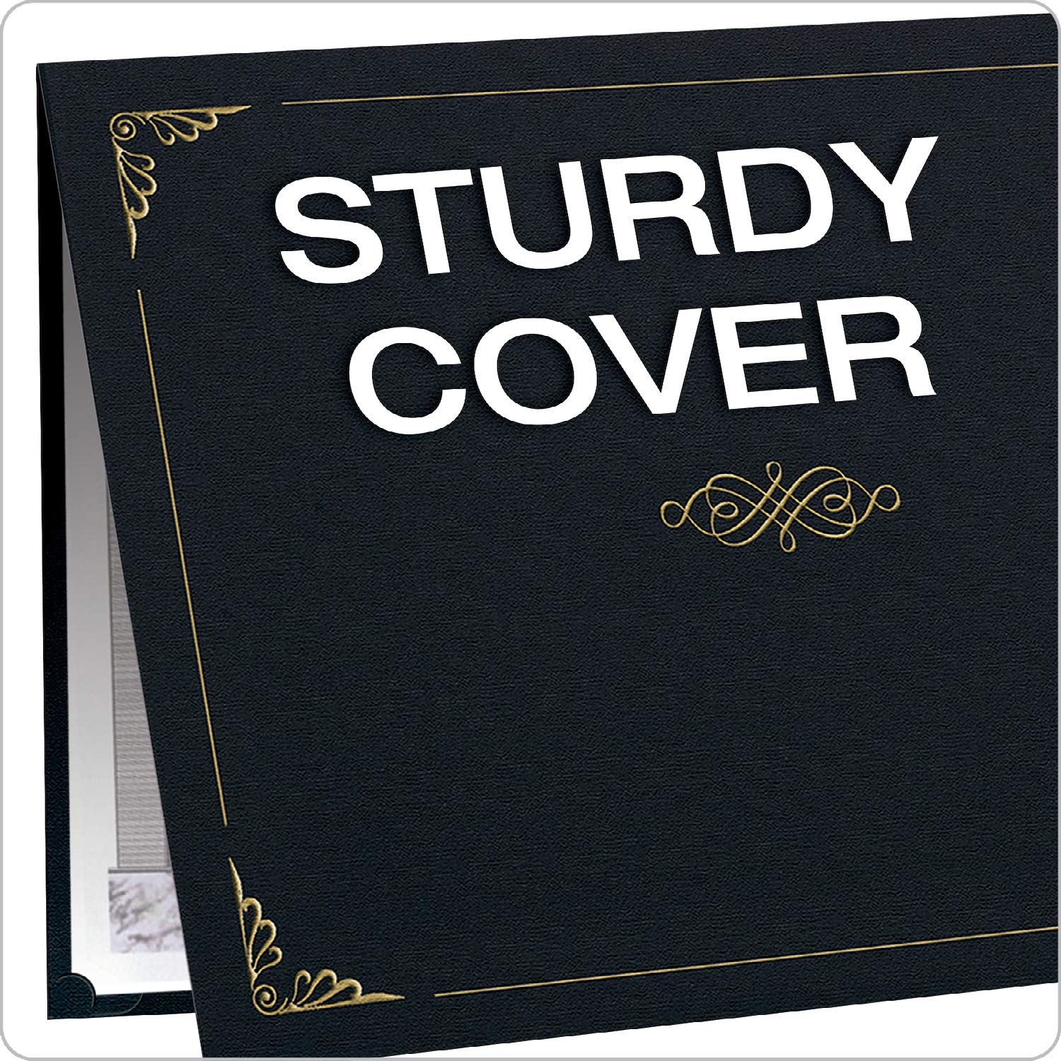 حافظات شهادات أكسفورد سوداء فاخرة – عبوة 25 قطعة – Safqqa Egypt