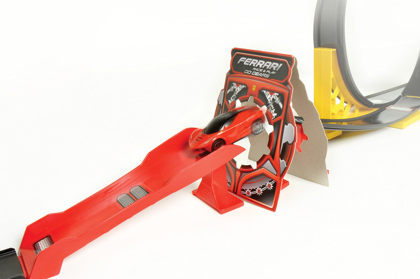Bburago Go Gears Loop Racetrack with Ferarri Die Cast Car