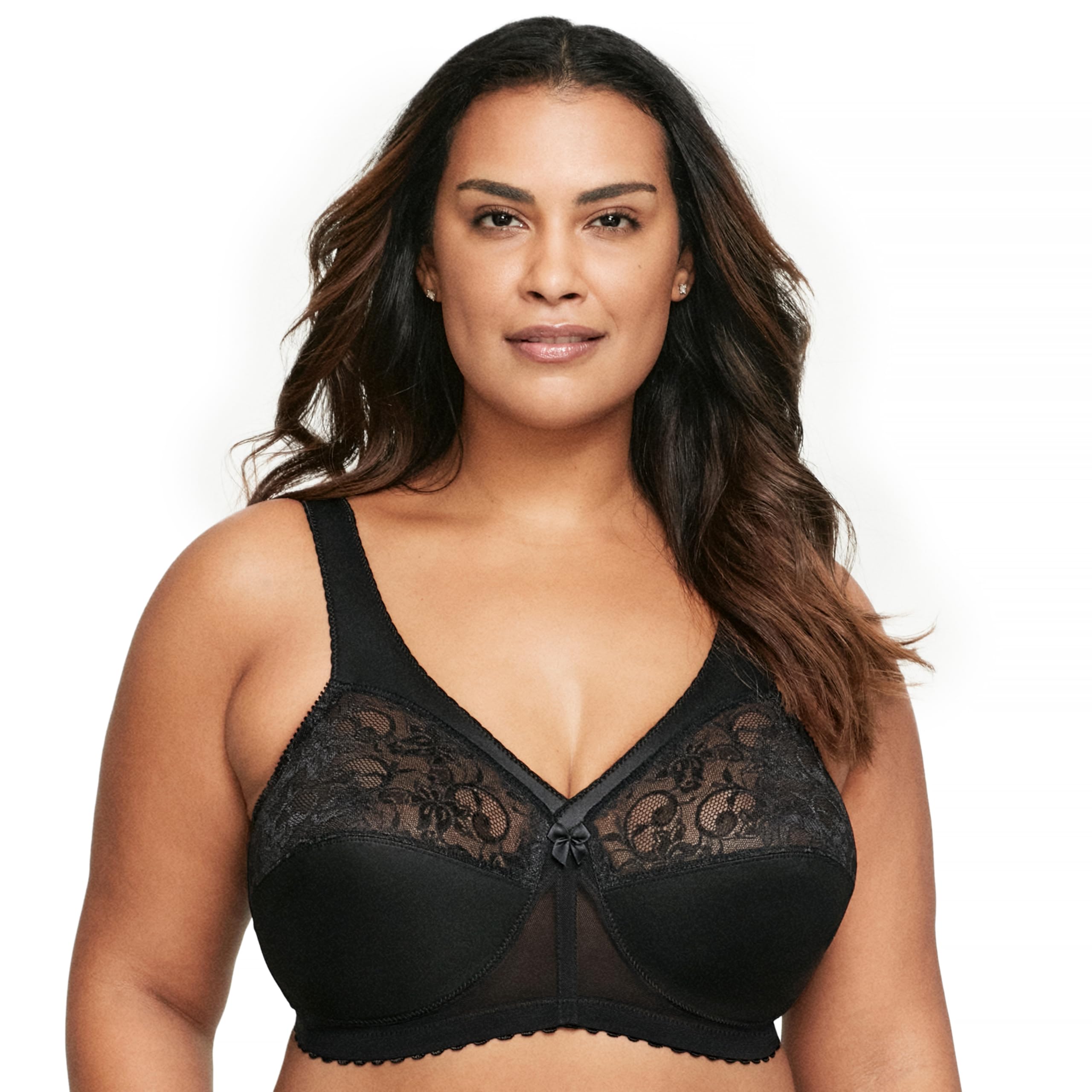 Glamorise womens Full Figure Support Bra Full Coverage Bra