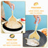 KUFUNG Silicone Spatula Wide Flexible Non-Stick Heat Resistant Kitchen Cooking Spoon