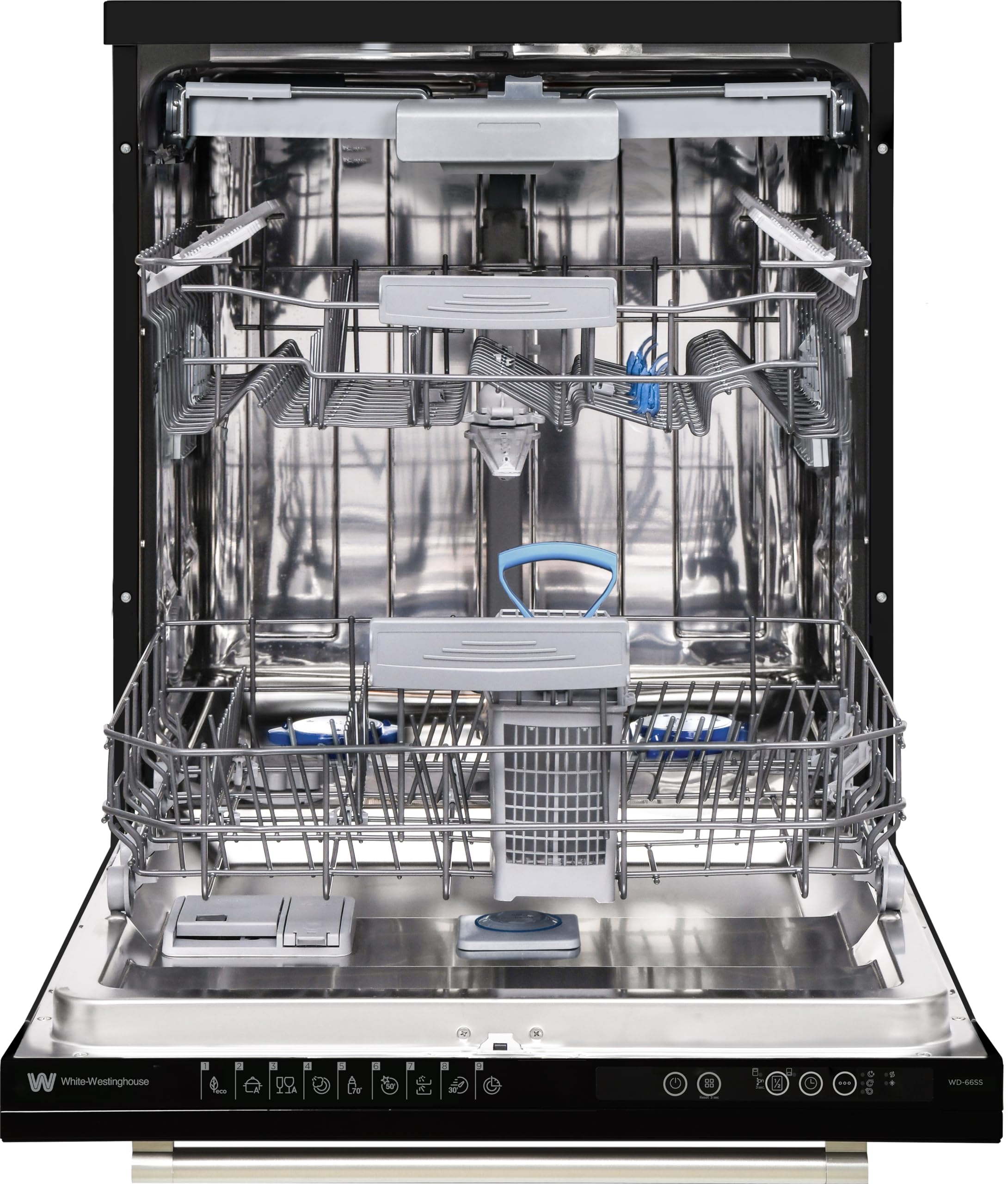 غسالة أطباق من Westinghouse المزودة بتقنية البخار وشاشة لمس هي جهاز مطبخ حديث عالي الأداء