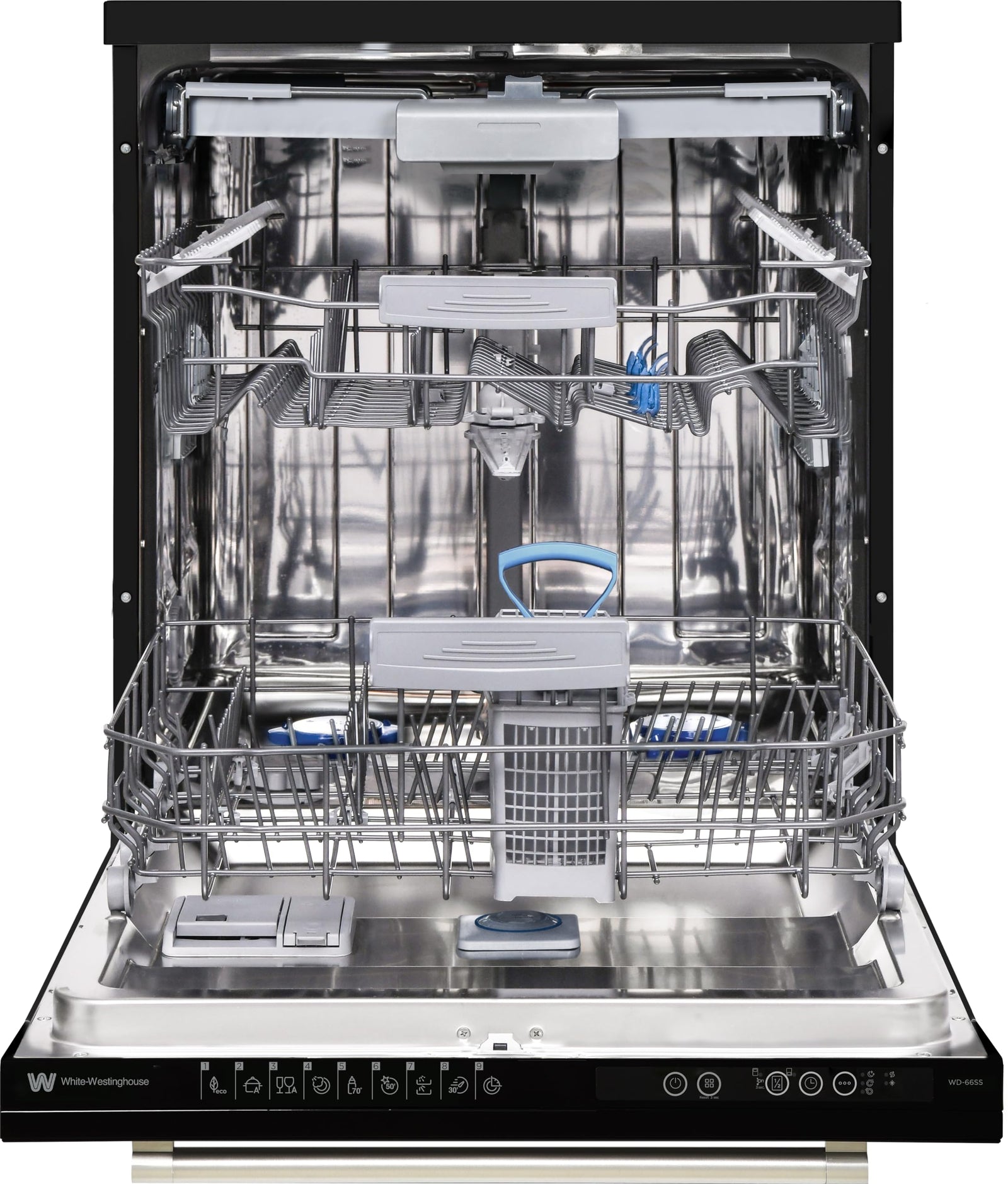 غسالة أطباق من Westinghouse المزودة بتقنية البخار وشاشة لمس هي جهاز مطبخ حديث عالي الأداء