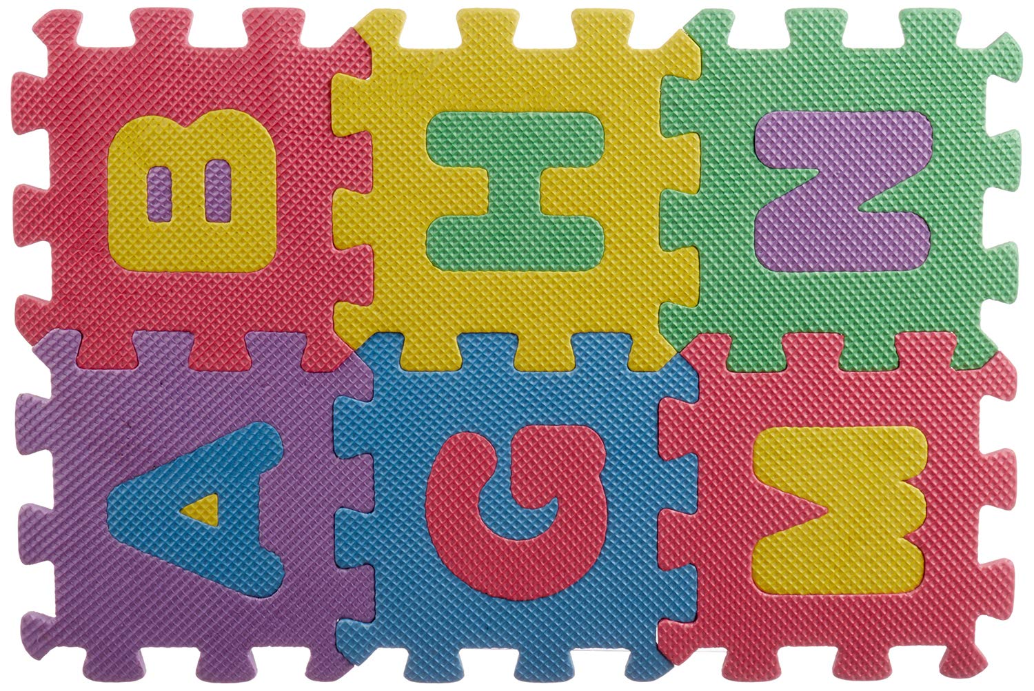 سجادة ألعاب للأطفال على شكل قطع بازل إسفنجية مربعة – 13×13 سم