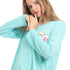 kady-Women-Round Neck Tunic Top With Colorful Floral