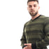 Off Cliff Stripped Long Sleeves Sweatshirt For MEN,Durable Off Cliff quality that withstands frequent wear.