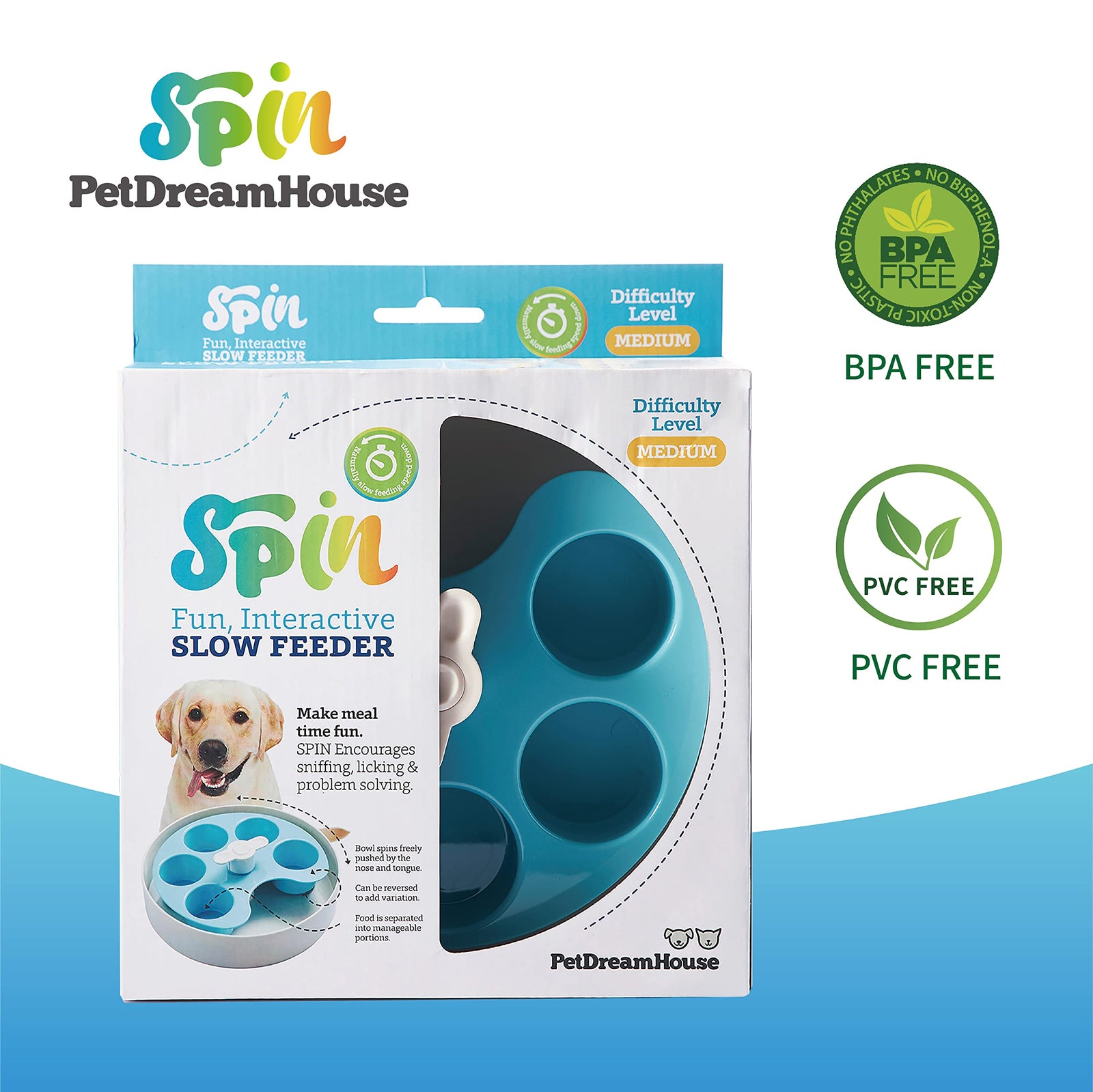 PetDreamHouse SPIN Interactive Feeder Palette