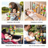 TUMAMA KIDS Baby Toys for 0, 3, 6, 9, 12 Months, Handbells Baby Rattles Soft Plush Early Development Stroller Car Toys for Infant, Newborn Birthday Gifts, 4 Pack