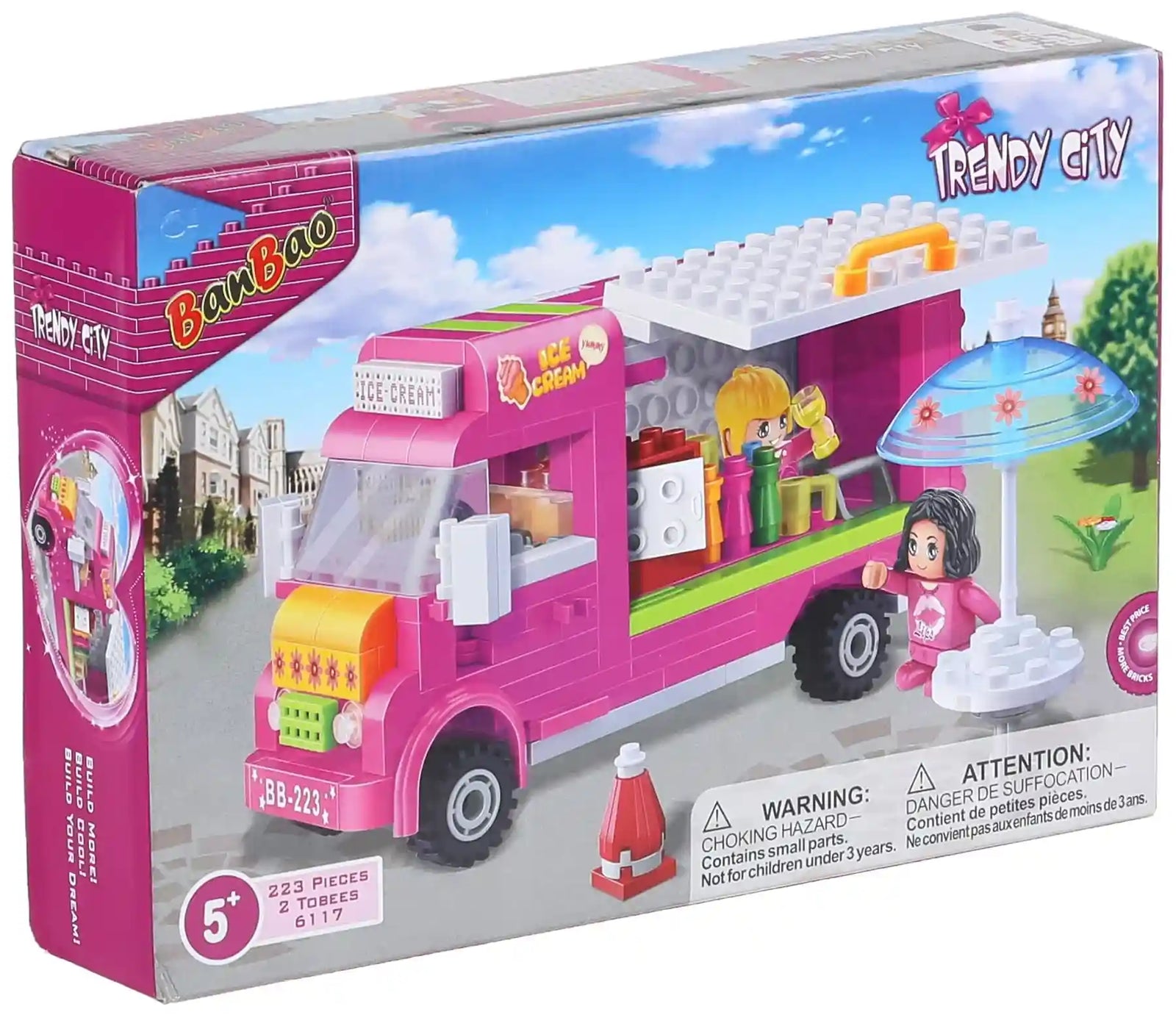 طقم البناء من بان باو رقم ٦١١٧ يمنح الأطفال تجربة ممتعة في تركيب الأشكال وتطوير خيالهم بطريقة تعليمية ومسلية. يحتوي على قطع ملونة عالية الجودة يمكن تركيبها لتشكيل نماذج ممتعة