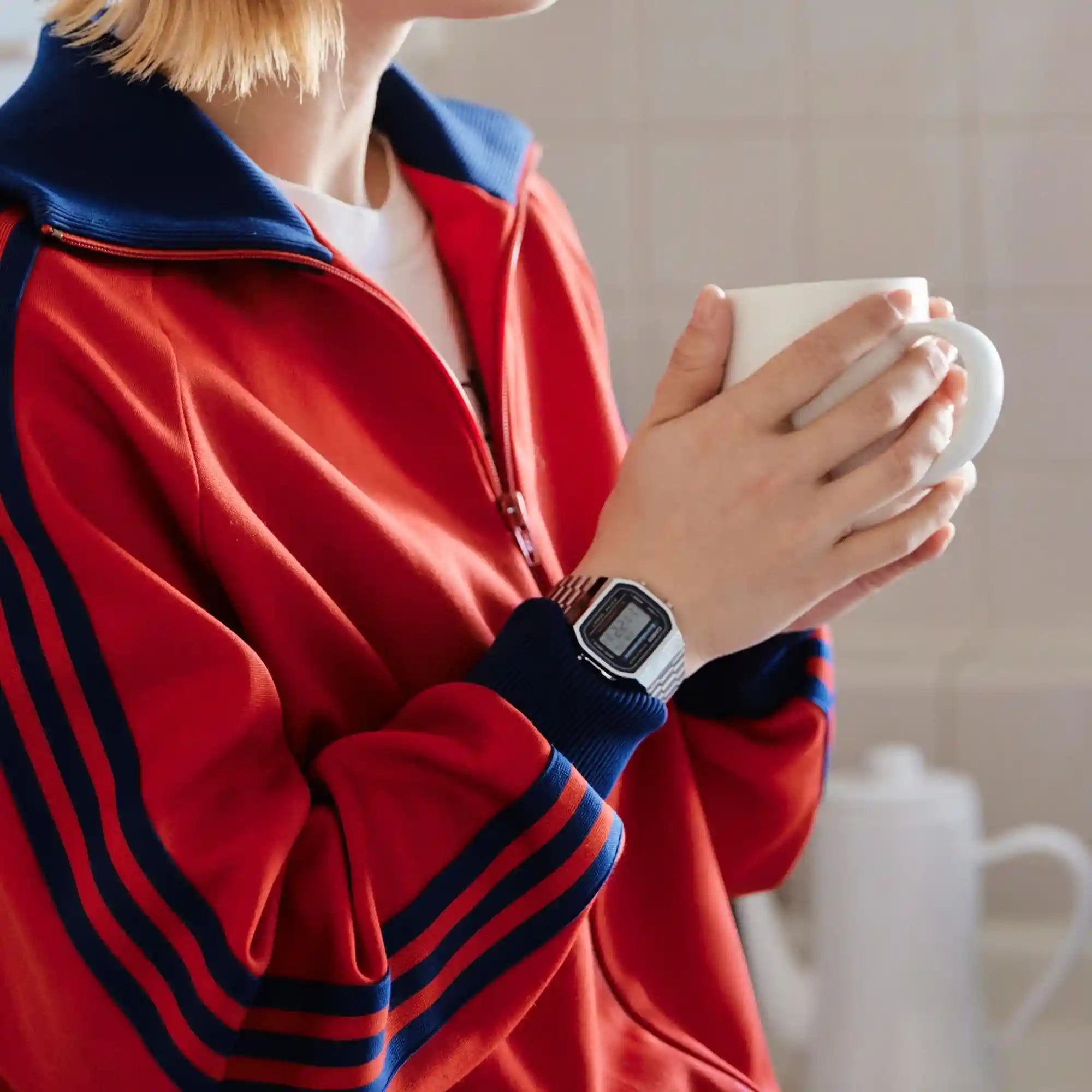 Casio Collection Unisex Adults Watch A168WA, Silver - Safqqa Egypt