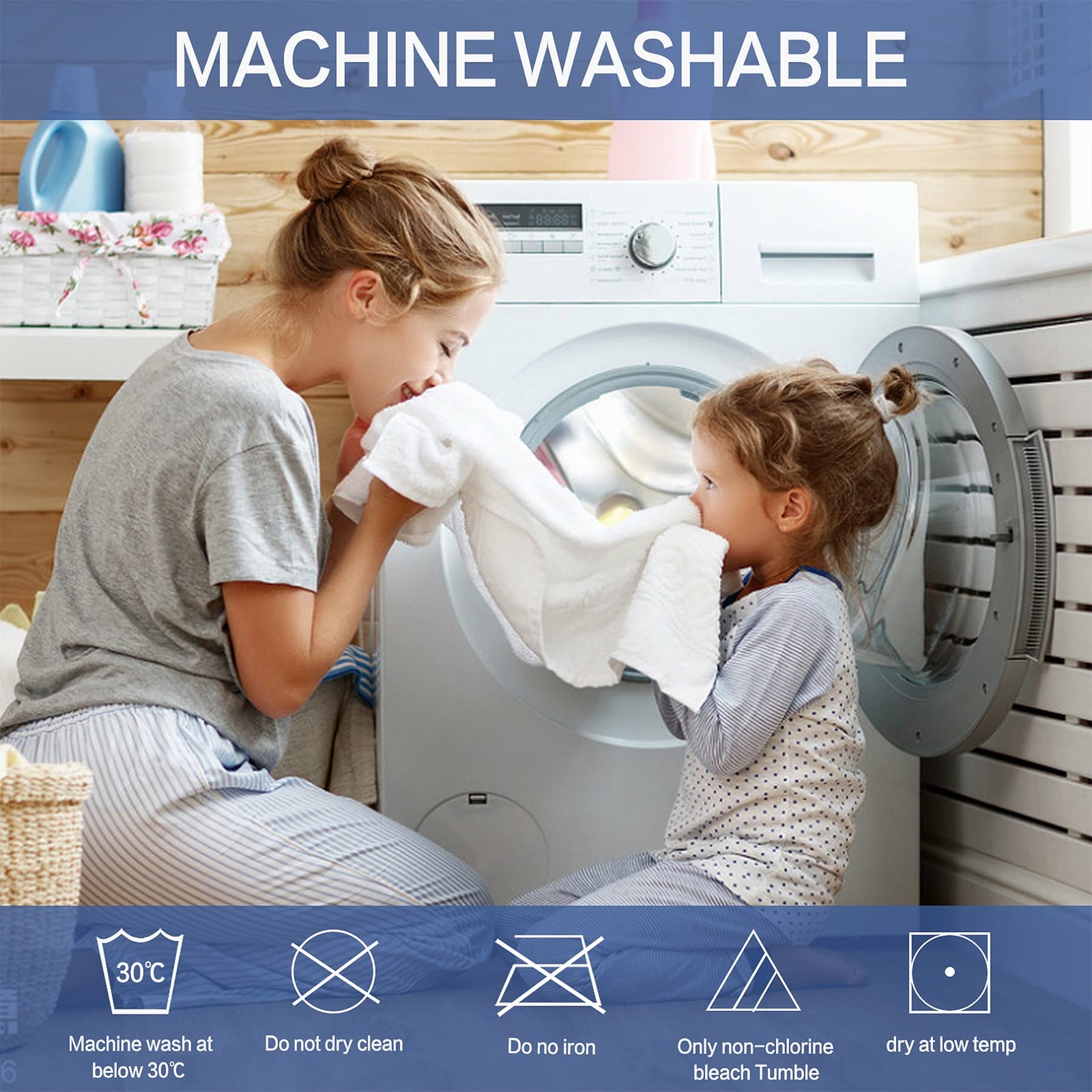 حامي المرتبة الفاخر المقاوم للماء من داردو. مصمم ليناسب المراتب بمقاس 200×200 سم مع عمق 30 سم ليمنح تغطية كاملة وثباتًا مثاليًا. مصنوع من قماش ناعم وقابل للتنفس وخالٍ من الضوضاء لراحة قصوى أثناء النوم