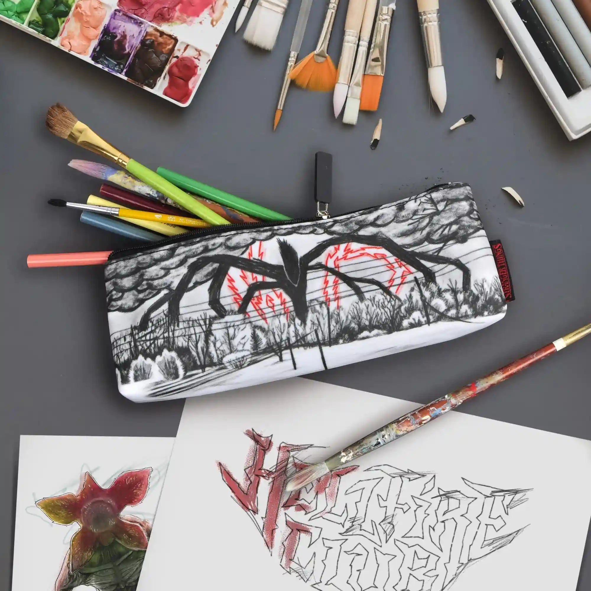 Genuine Fred Stranger Things Accessory Pouch – Mind Flayer