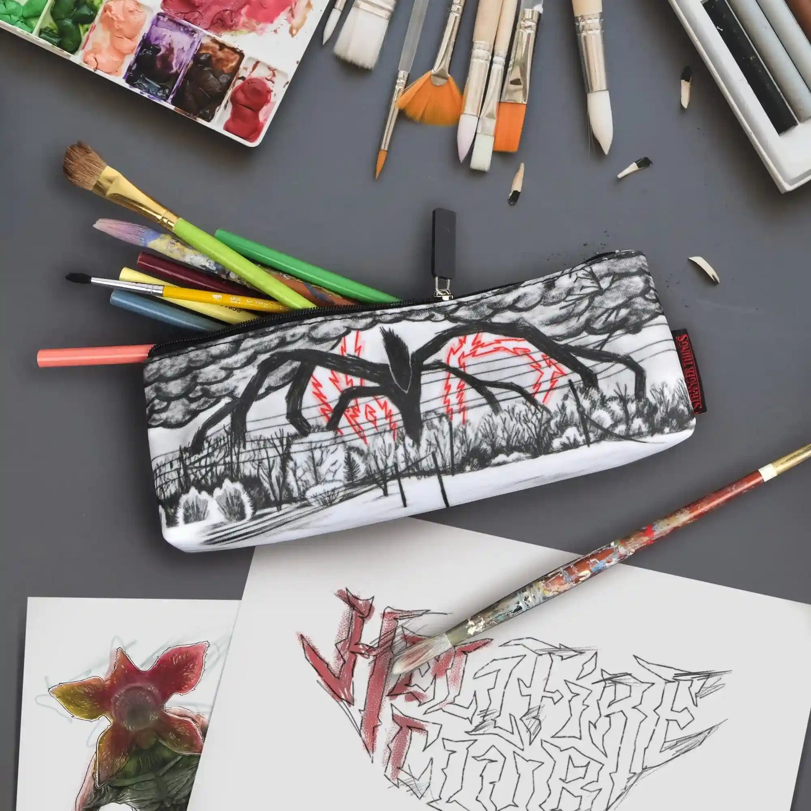 Genuine Fred Stranger Things Accessory Pouch – Mind Flayer