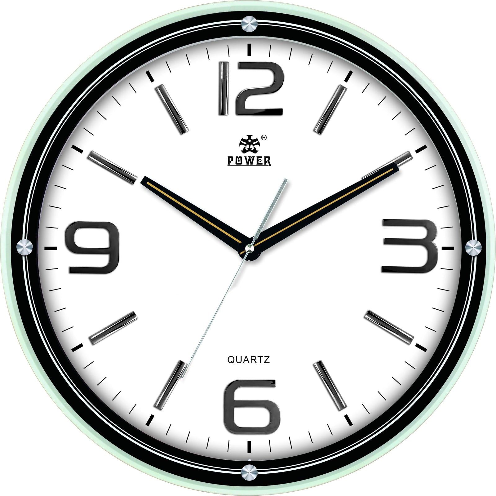 Power, Standard Wall Clocks• Clear and easy-to-read clock face. - Safqqa