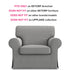 ‎Masters of Covers Ektorp Armchair Cotton Slipcover