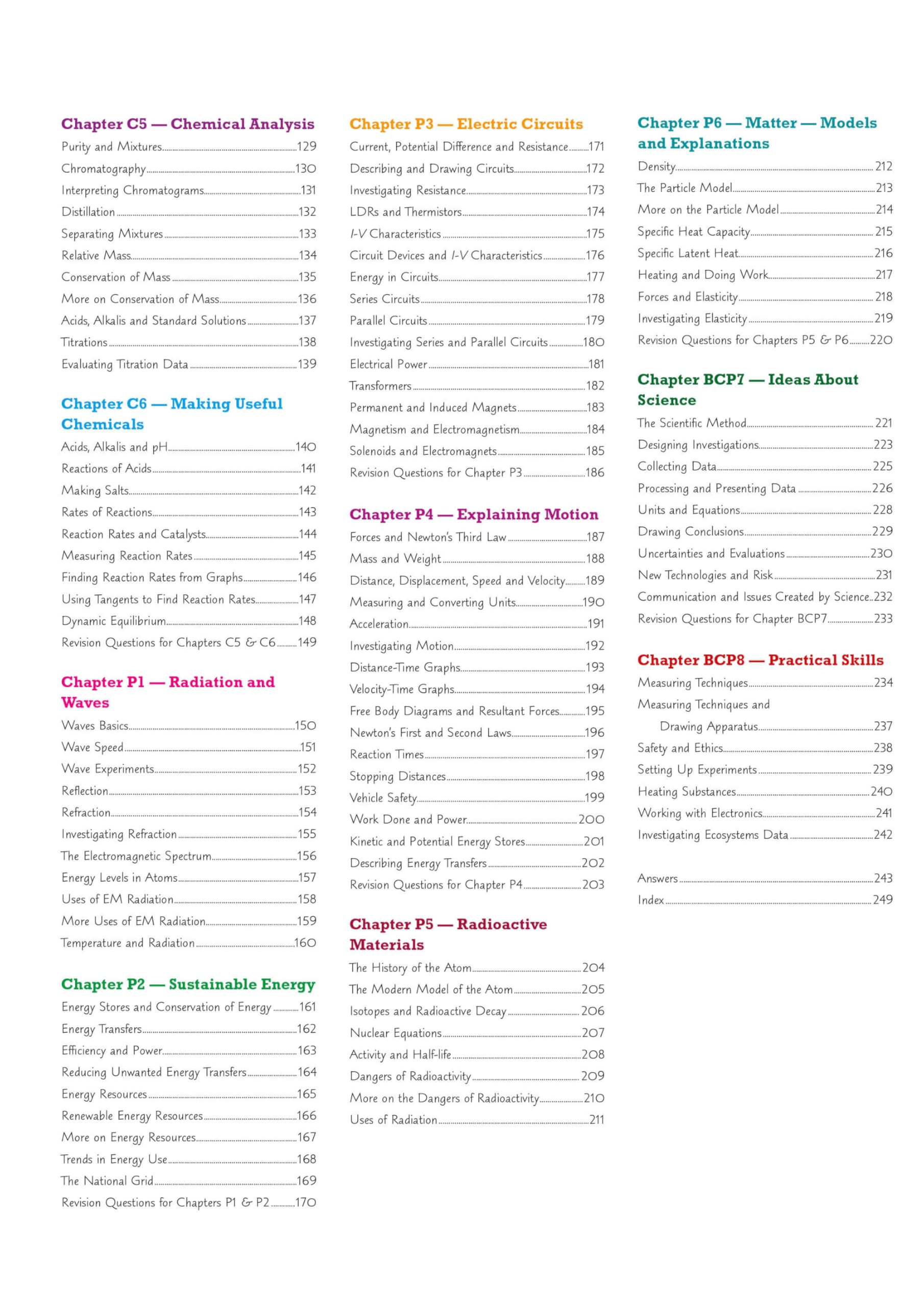 كتاب مراجعة شامل في العلوم المدمجة للمرحلة الثانوية، من إصدارات CGP Books ، ومخصص لمستوى الأساس. يغطي جميع الموضوعات المطلوبة وفق منهج العلوم الحديث