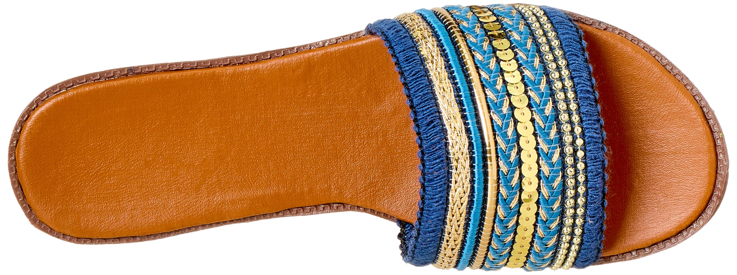 sway 1 c.m slippers,lace fabric arabesque style embroidery strap - Safqqa Egypt