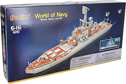 Banbao b6261 construction model ocean ship kits toys mega blocks building blocks set