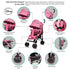 Disney Minnie Mouse Lightweight Adventure Stroller – 0-36 Months (Damage box)