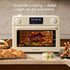 Nutricook 12 in 1 Air Fryer Toaster Oven 30L Beige NC-AFTO330BG Open Box
