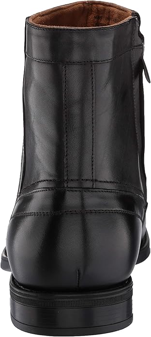 Florsheim Men Boots Black Formal Leather Footwear – Safqqa Egypt