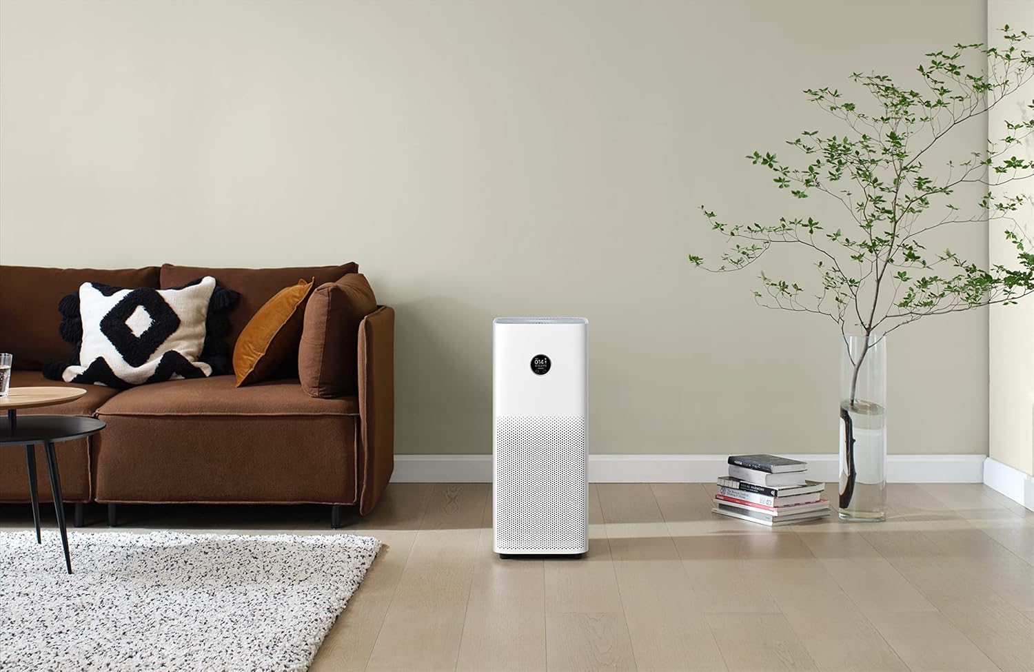 جهاز تنقية الهواء الذكي Xiaomi Smart Air Purifier 4 Compact (الإصدار الأوروبي) مع فلتر HEPA