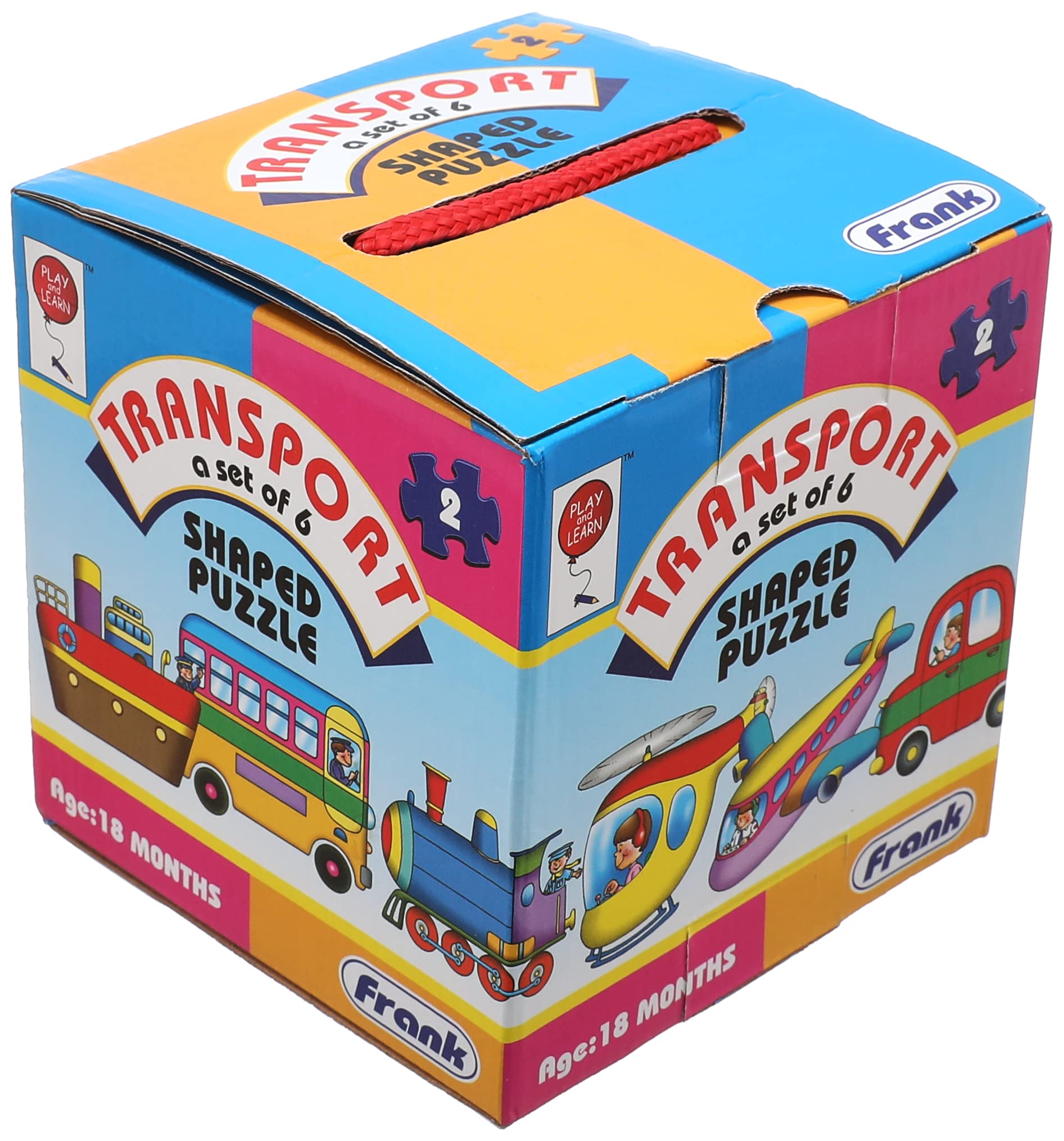 Transport aset of 6 shaped puzzel +18m - Safqqa Egypt