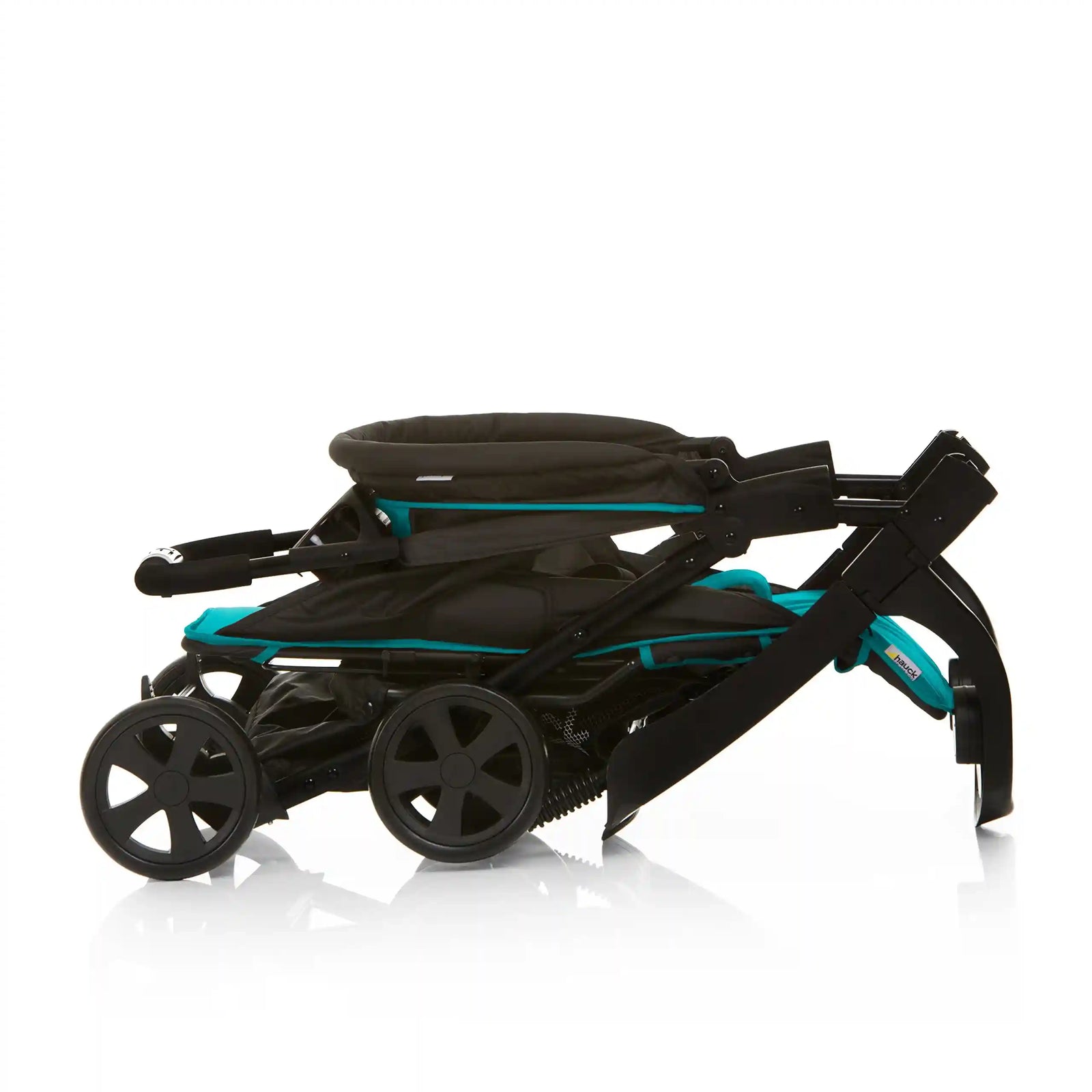 Hauck shopper comfortfold stroller - black *aqua [149034]