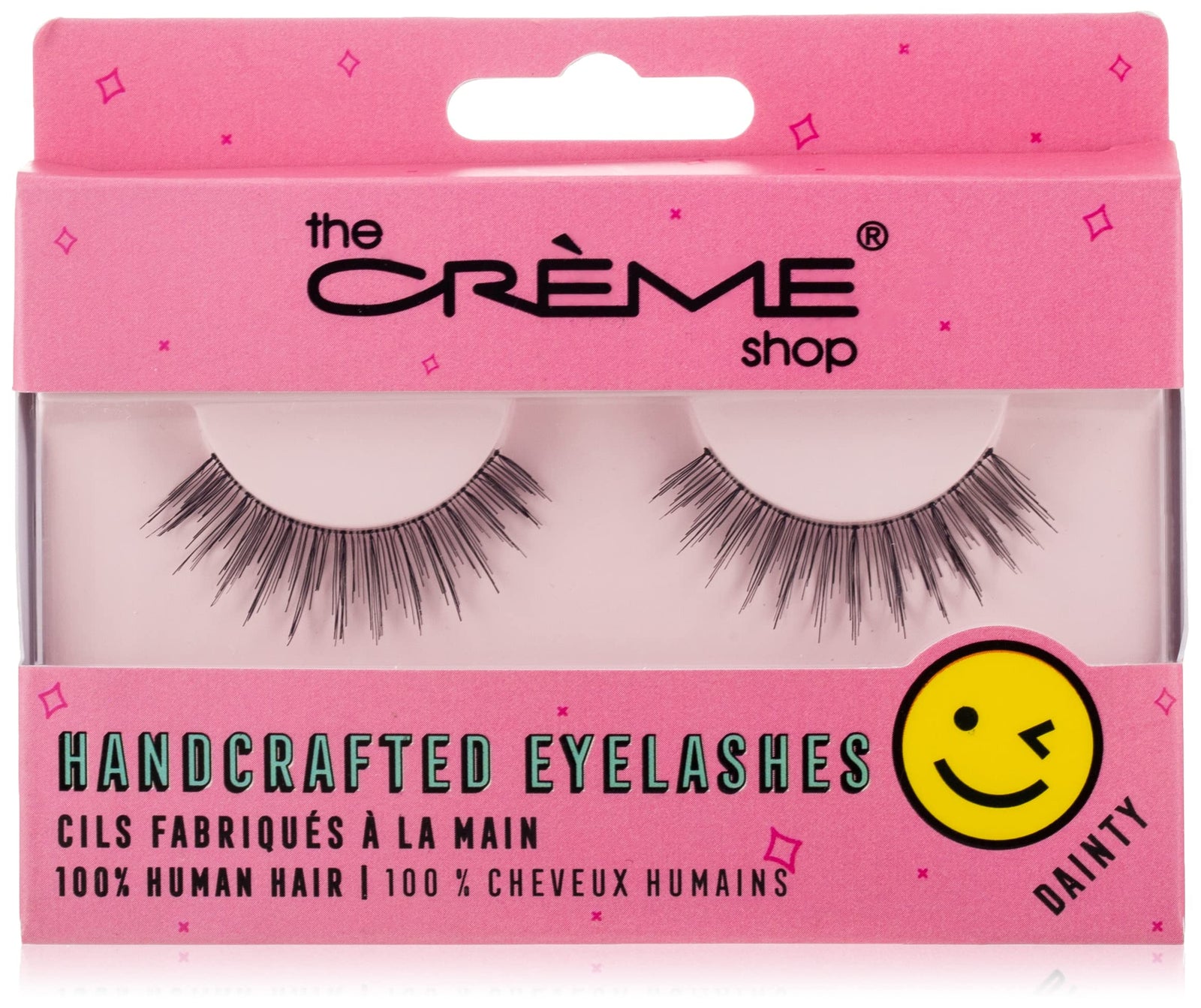 The Crème Shop Natural Defining Eye Lashes. Made with 100% Human Hair -Dainty