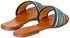 sway 1 c.m slippers,lace fabric arabesque style embroidery strap - Safqqa Egypt