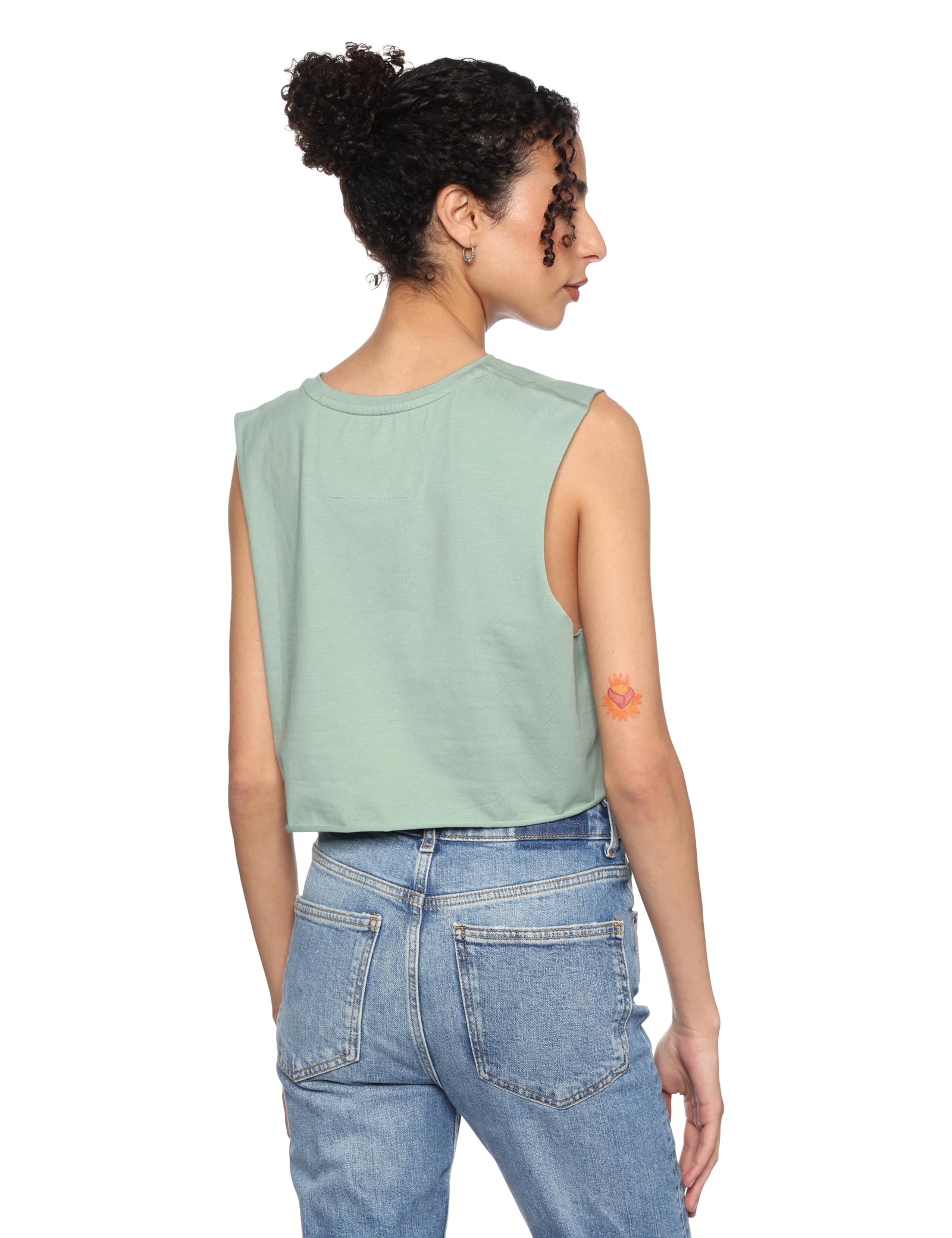 Cropped Muscle Tank