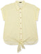 Female SP-Splash  Shirts and Blouses-7100274 LINEN TIE SH