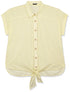 Female SP-Splash  Shirts and Blouses-7100274 LINEN TIE SH