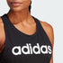 بلوزة نسائية بدون أكمام بشعار Adidas Essentials فضفاضة GL0566 