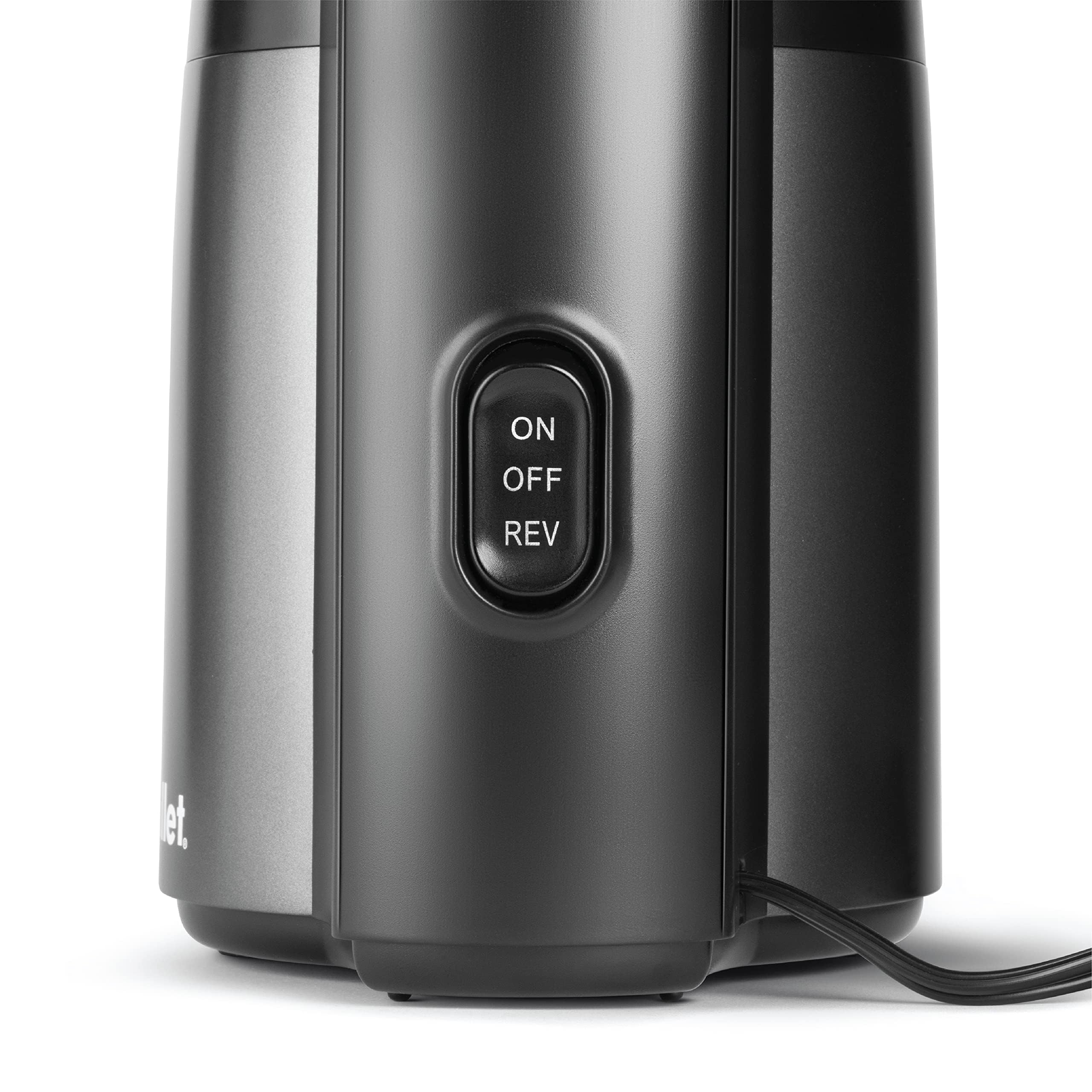 NutriBullet NBJ 300 Slow Masticating Juicer – 150W, Quiet Motor, Easy Clean, Reverse Function, BPA-Free Cold Press Juicer with Brush (slight scratches)