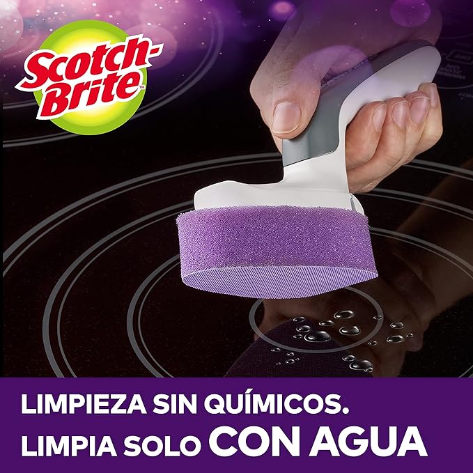 Scotch-Brite Glass Cooktop Cleaning Wand – 1 Wand + 2 Refills/Pack – Safqqa Egypt