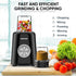 Nikai 3-in-1 Blender with 3 Unbreakable Jars, 1.5 Ltr Liquid Jar, 1 Coffee Grinder & 1 Meat Mincer, 2 Speeds, Perfect for Dry & Wet Fine Grinding, Mixing & Juicing - NB2900NA1 Black - Have Scratches