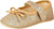 Mix & Max Girls' Two-Tone Metallic Bow-Detail Mary Jane Shoes - Safqqa Egypt