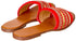 Sway 1 CM Flat Slippers with Lace Fabric and Arabesque Embroidered Strap