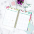 Blue Sky Weekly & Monthly Planner – Flexible Cover with Dual Wire Binding 2021