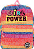 CUBS Junior Student Backpack - Power Girl Stripes Design