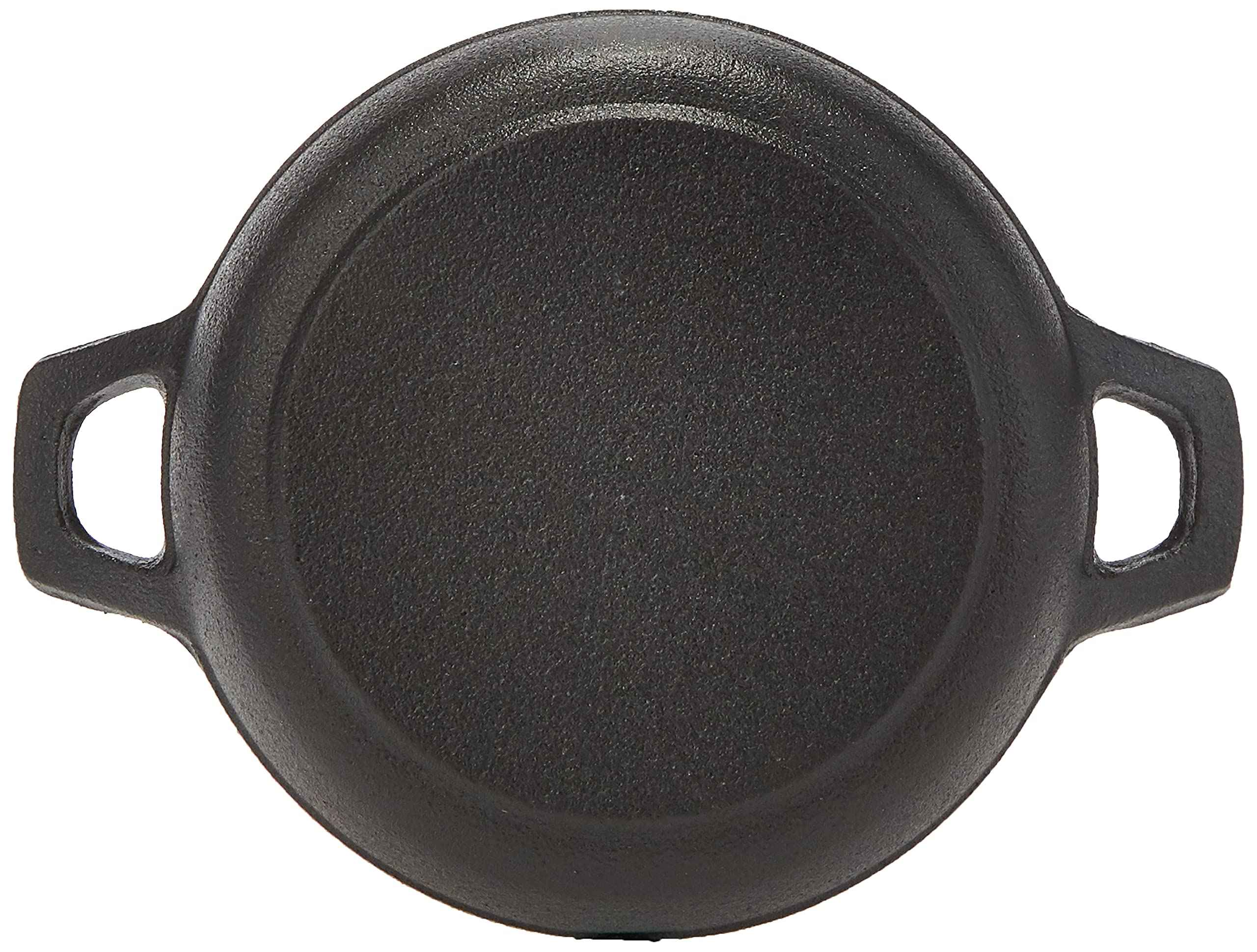 RAJ Round Sizzler Tray with Double Handle – 12 cm