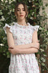 Lymio Floral Print Ruffle Hem Dress – Feminine & Stylish