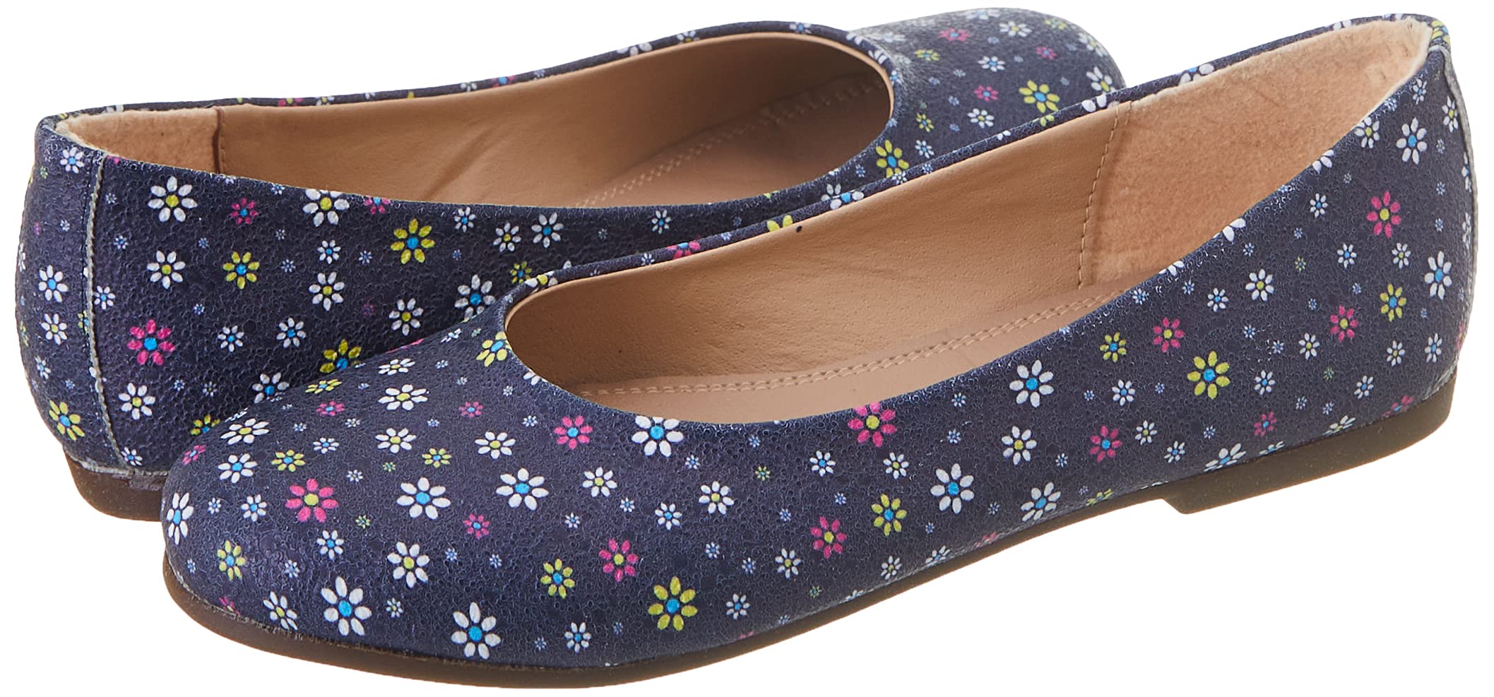 Skippy shoes navy for girls polyurethane leather
