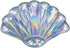 Inflatable Glitter Shell Pool Float