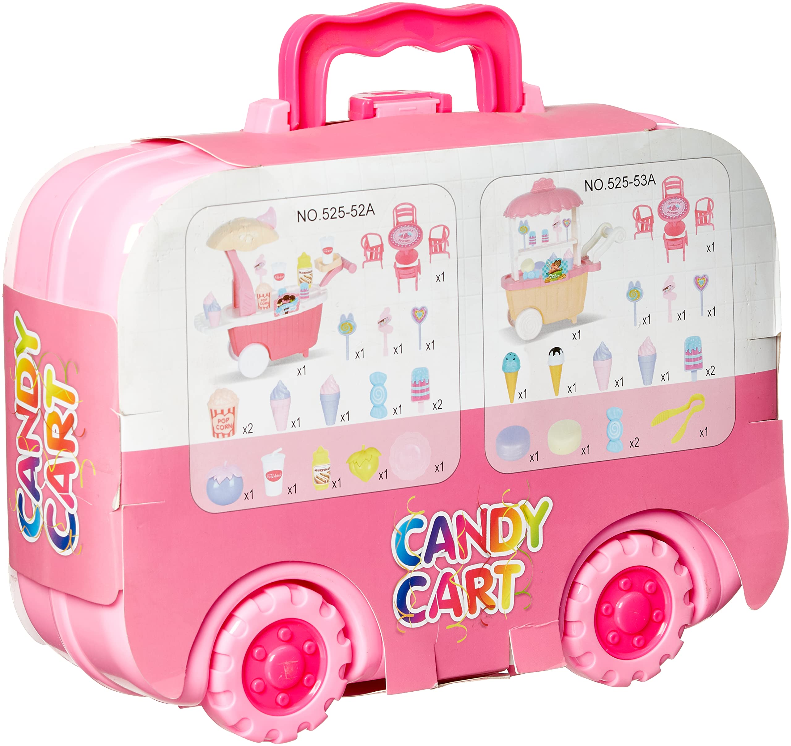 Toy Candy Cart Play Set