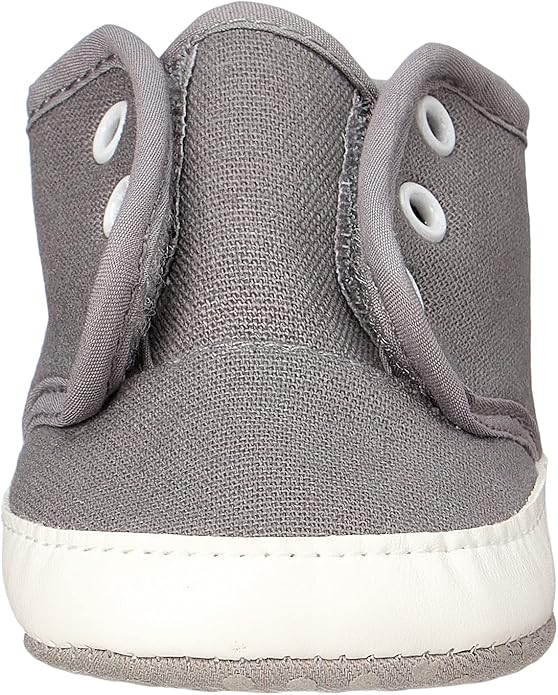 Mix & Max Boys’ Solid High-Top Slip-On Shoes with Pull-Tab