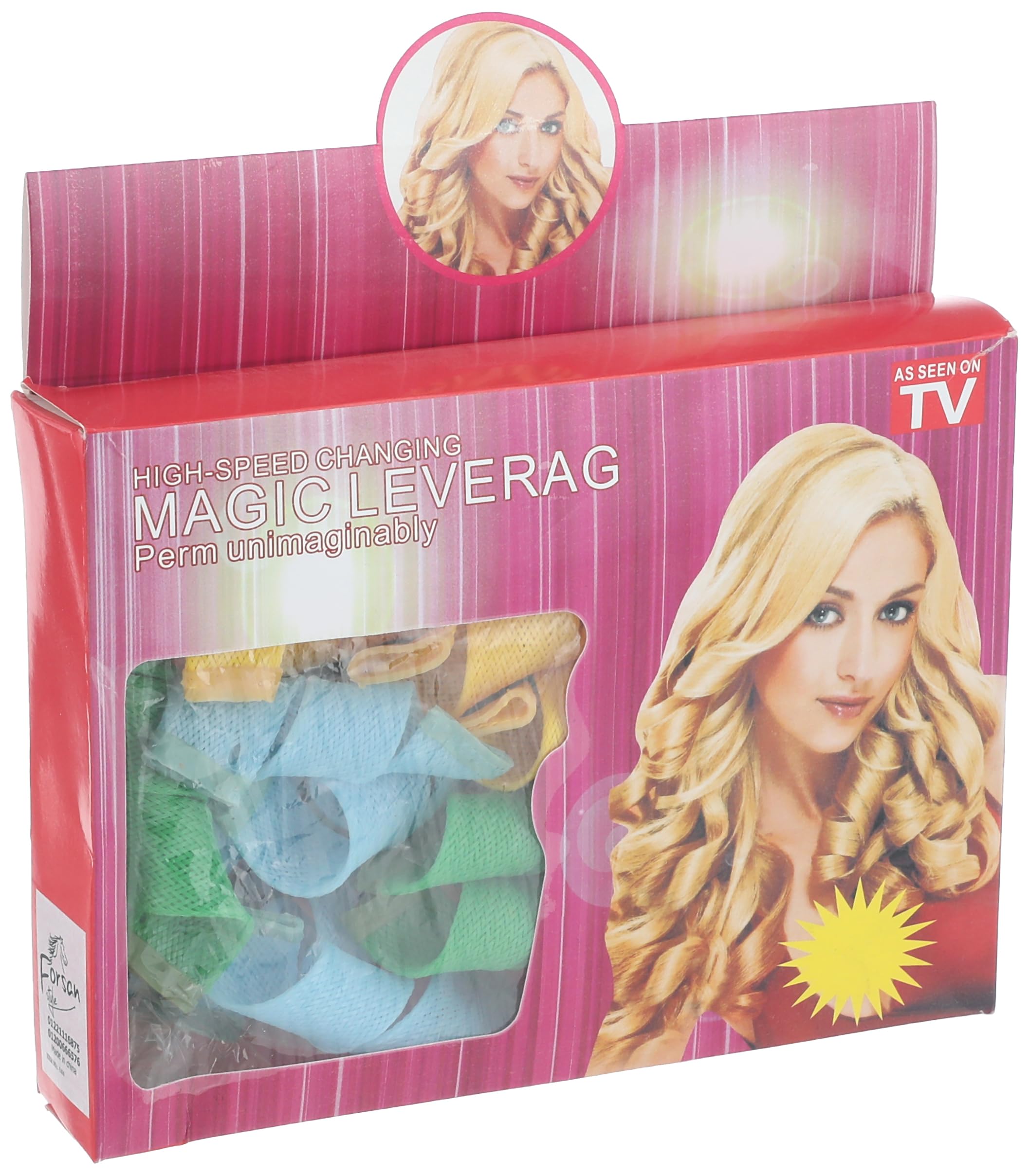 Magic Leverag Curlers Hair Roller Set - Multicolor