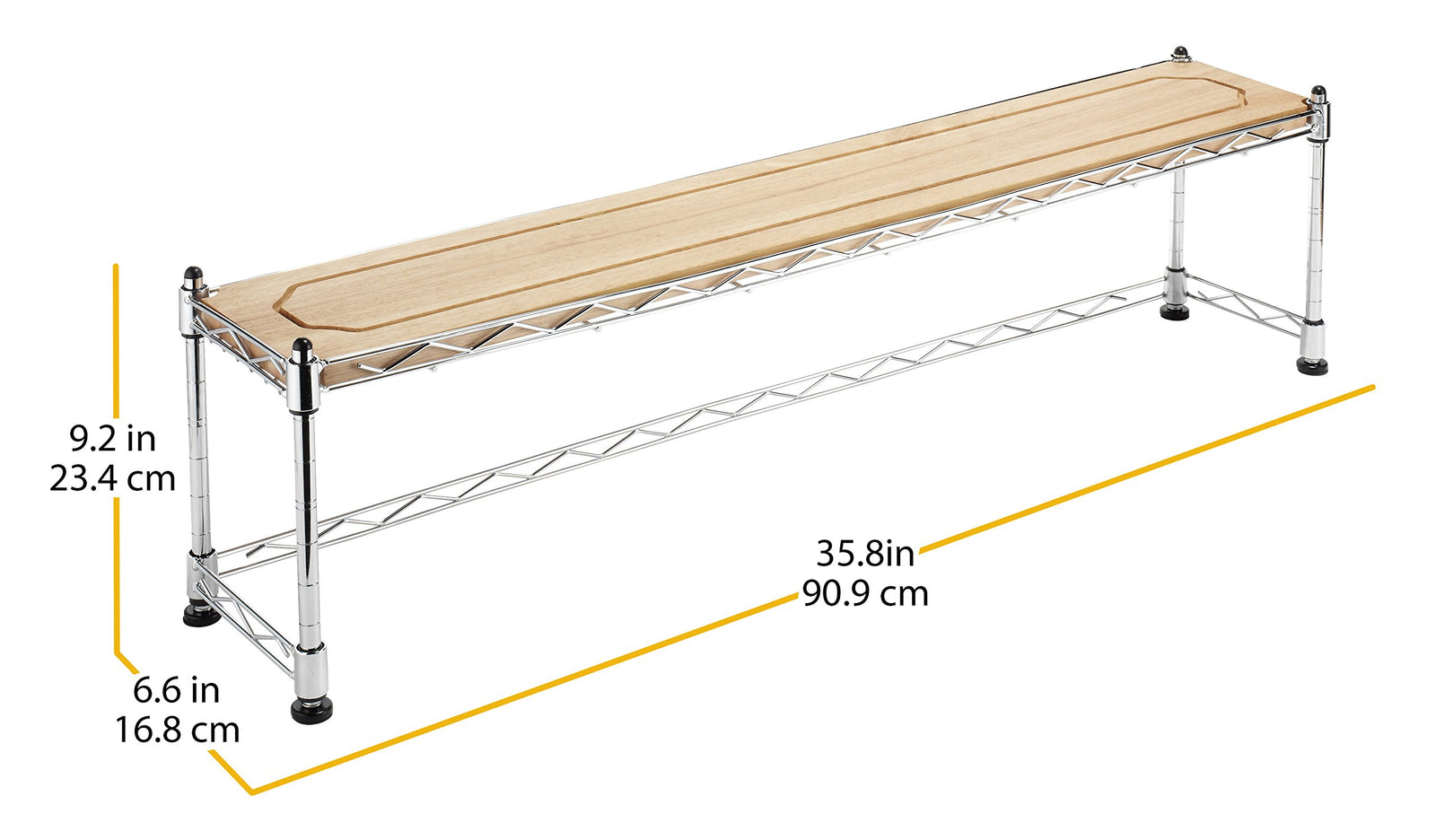 Whitmor 6066-930 Supreme Over The Sink Shelf