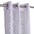 Kuber Industries Cotton 2 Pieces 7 Feet Eyelet Door Curtain