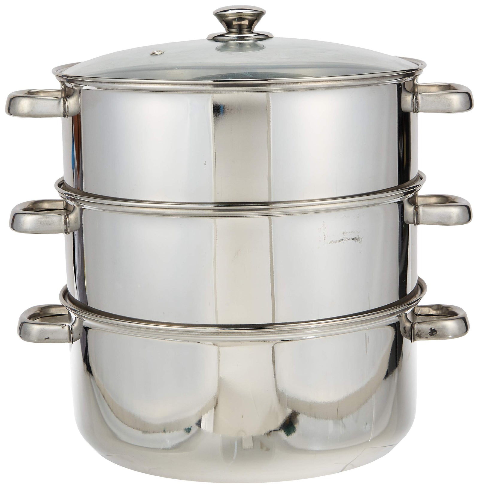 VINOD Stainless Steel Steamer Pots ,1Pieces